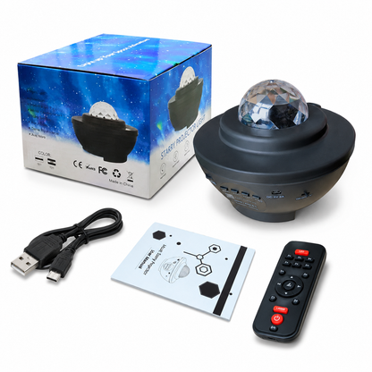 USB Starry Projector Light with Bluetooth Speaker