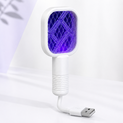 Mini USB Rechargeable Mosquito Racket with UV Light