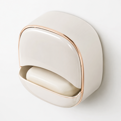 Wall Mounted Soap Holder with Drain Tray