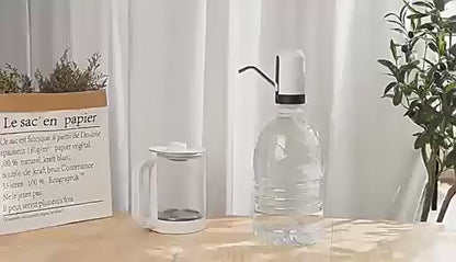 Automatic Rechargeable Water Dispenser Pump – USB Electric Bottle Pump