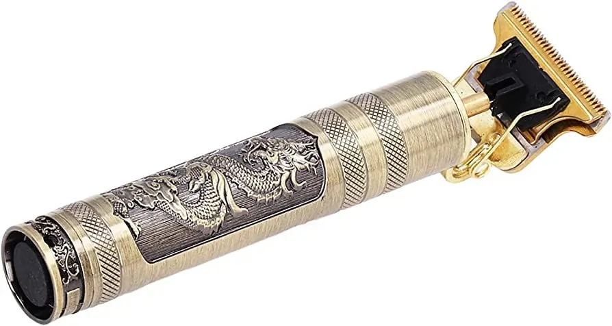 Home Vintage T9 Rechargeable Electric Hair Clipper for Men | Cordless Professional Hair Cutting Machine, Zero Gapped Trimmer & Shaver, T Blade Barber Grooming Tool for Salon & Home Use