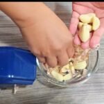 automatic electric fruit & vegetable peeler machine peel garlic, tomatoes & fruits in seconds no knife no effort