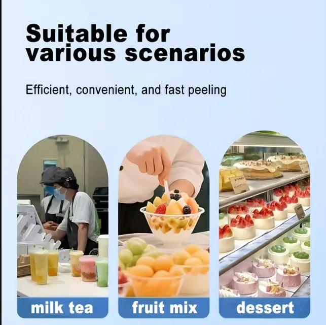 automatic electric fruit & vegetable peeler machine peel garlic, tomatoes & fruits in seconds no knife no effort Multi use peeler